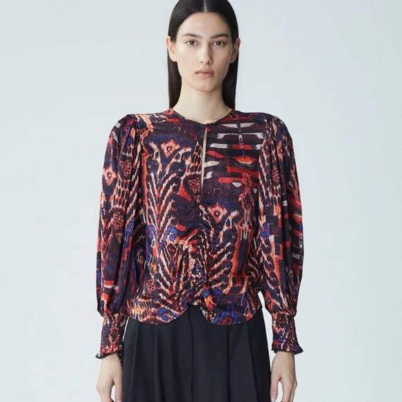 Maria Cher JUNIN AUKA TOP - BRICK MELANGE